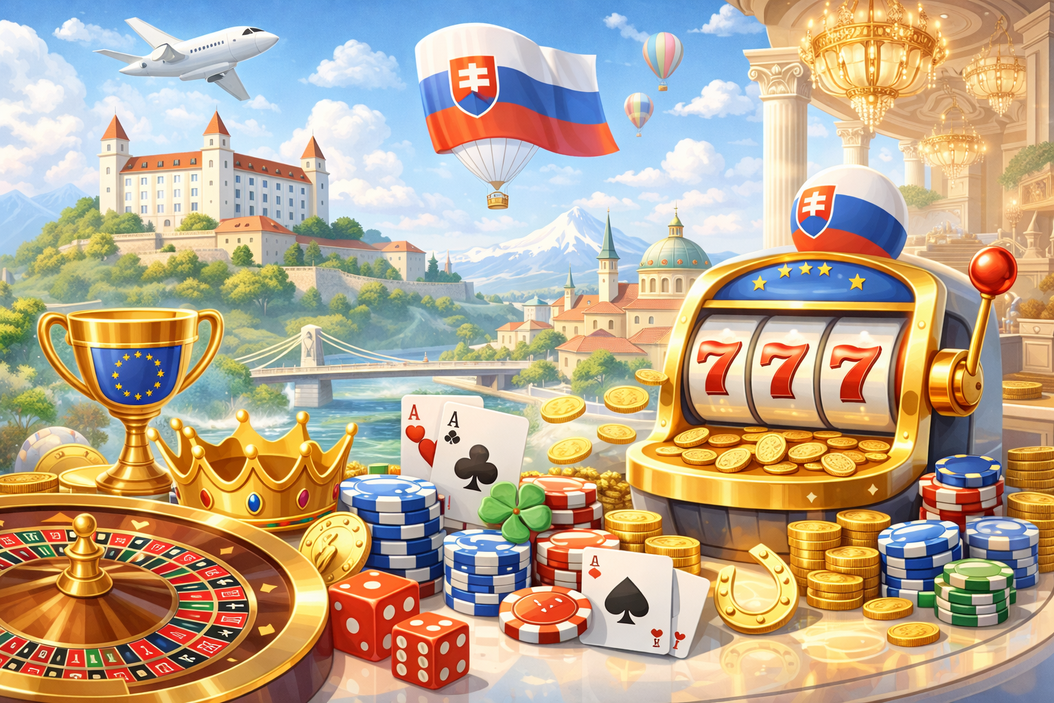 Najlepšie európske kasíno na Slovensku